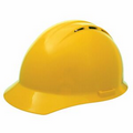 Americana Vent Hard Hat w/ 4 Point Suspension Mega Ratchet - Yellow